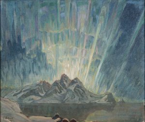 Nordlichter. Studie aus Nordnorwegen von Anna Katarina Boberg