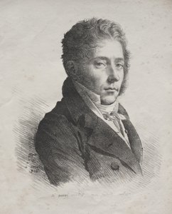 Sammlung lithografischer Versuche: Porträt von M. Coupin de La Couperie von Anne-Louis Girodet de Roucy-Trioson