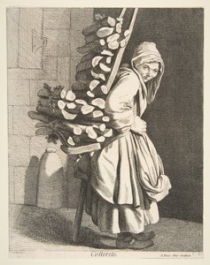 Bündelholzverkäufer, 1746