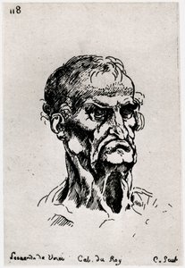 Zeichnung nach Leonardo da Vinci, ca. 1710-1765
