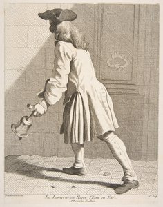 Die Laterne im Winter, Wasser im Sommer, 1737