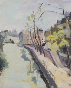 Quai des Grands Augustins, Paris, 1961 von Anne Durham