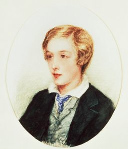Porträt von Gerard Manley Hopkins von Anne Eleanor Hopkins