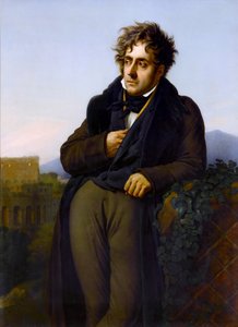 Porträt von François-René, Vicomte de Chateaubriand 1768-1848