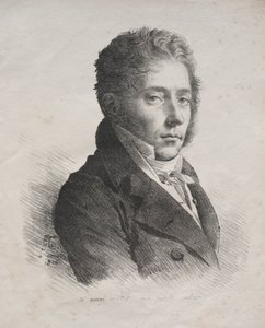 Receuil dessais lithographiques: Porträt von M. Coupin de La Couperie, 1816 von Anne Louis Girodet de Roucy Trioson