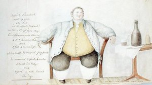 Daniel Lambert (1770-1809) 1813 von Anne Marguerite Hyde de Neuville