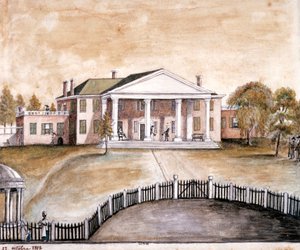 Haus von Präsident James Madison in Montpelier, Virginia
