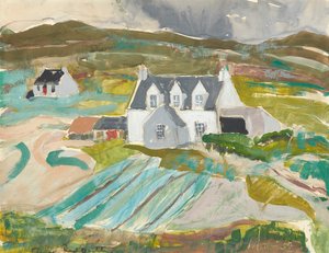 Cottages in Clachanish, Skye