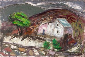 Das Tal von San Martino di Lota, Korsika von Anne Redpath