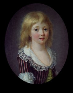 Ein kleiner Junge der Familie Comminges, 1785-90