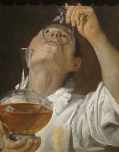 Junge beim Trinken