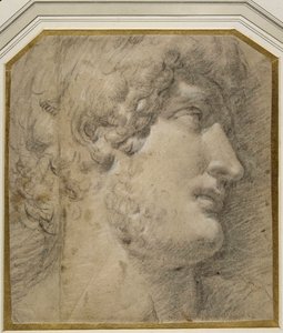 Kopf des Kaisers Gallienus (oder Hadrian), nach der Antike