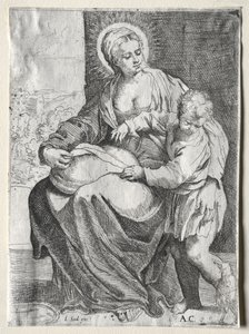 Madonna mit dem weißen Raben, 1500er von Annibale Carracci