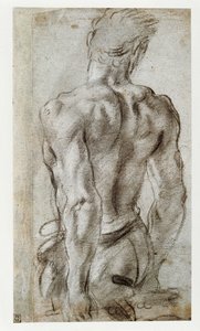 Studie einer männlichen Figur