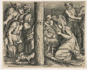 Die Anbetung der Hirten, ca. 1606