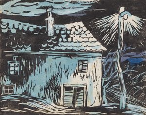 Haus bei Nacht