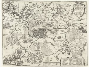 Belagerung von Arras durch die Franzosen, 1640 von Anonymous