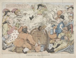 Verspottung des Korsen, 1813