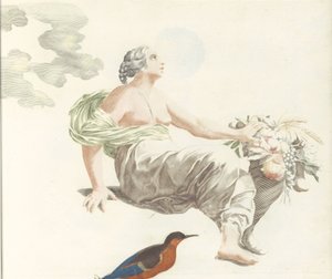 Ceres mit einem Füllhorn