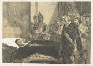 Die letzte Ehre den Leichen von Egmond und Horne, 1568