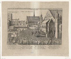 Die Enthauptung von Johan van Oldenbarnevelt, 1619