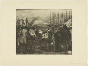 Die Übergabe von Breda, nach Velázquez von Anonymous
