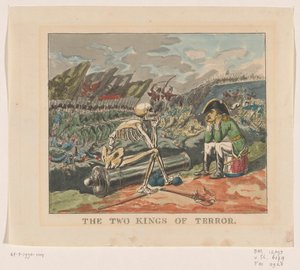 Die zwei Könige des Schreckens, 1813 von Anonymous