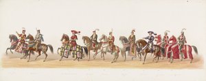 Delfter Umzug von 1873 (siebte Platte) von Anonymous