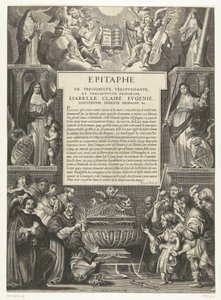 Epitaph für Isabella Clara Eugenia, 1633 von Anonymous