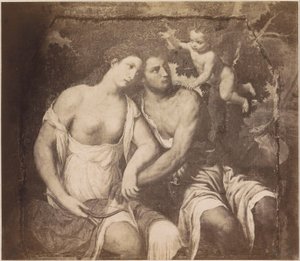 Venus und Adonis (nach Paris Bordone)