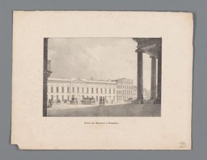 Ansicht von Brüssel von Anonymous