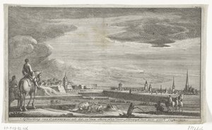 Ansicht von Kamerijk, 1677 von Anonymous