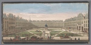 Blick auf den Place Royale in Paris von Anonymous