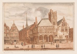 Ansicht des Alten Rathauses in Amsterdam
