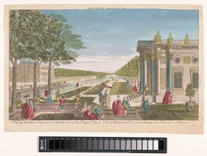 Ansicht von Schloss Pillnitz von Anonymous