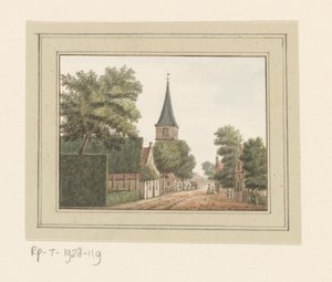 Ansicht des Dorfes Heemskerk von Anonymous