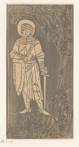 Heiliger in Kriegsgewand von Anonymous