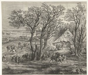Die französische Armee vor Ypern (rechte Seite), 1678