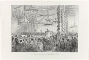Das Sängerfest in Arnhem, 1847