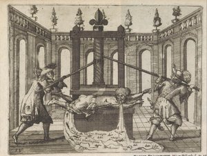 Holland in der französischen Druckpresse, 1672-1673 (France Druck-Pers, Gestelt in Hollant 1672 en 1673)