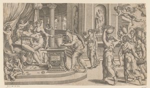 Die Hochzeit von Vertumnus und Pomona