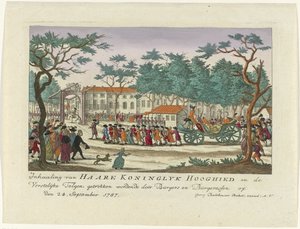 Einzug der Prinzessin von Oranien und der Kinder, 1787