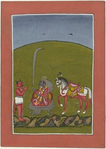 Kalki (die zukünftige Inkarnation von Vishnu) von Anonymous