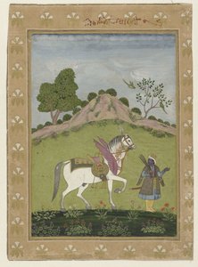 Kalki mit seinem weißen Pferd Devadatta