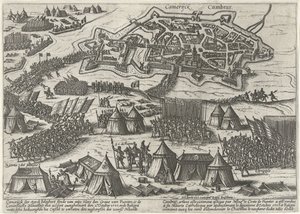 Belagerung und Einnahme von Kamerijk durch Fuentes, 1595