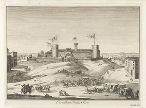 Schloss in Italien (Magazin der italienischen Gebäude, Serie) von Anonymous
