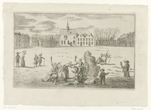Bestrafung der Bürgermeister von Arnheim Bentinck und Brantsen, 1784 von Anonymous