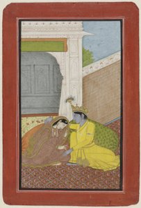 Krishna und Radha