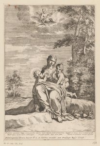Latona mit Diana und Apollo auf Delos
