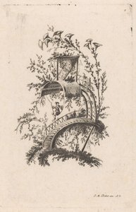 Mann auf Schaukel Cahier de six Baraques Chinoises (Serientitel)
